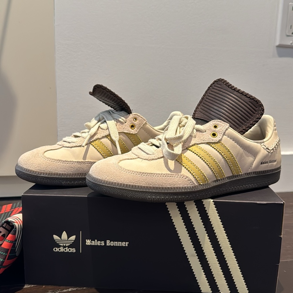 Adidas x Wales Bonner Samba Cream/ Yellow